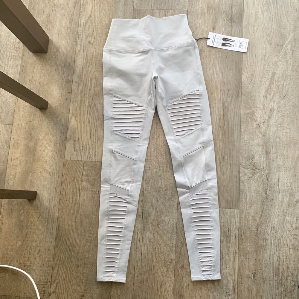 SOLD - NWT Alo High Waisted Moto Legging - Picture 5 of 8